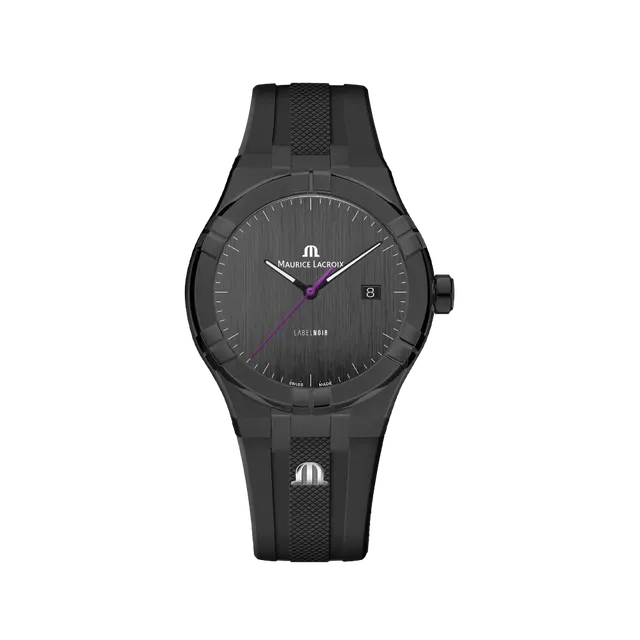 Label Noir Aikon Automatic 42MM klokke svart gummirem