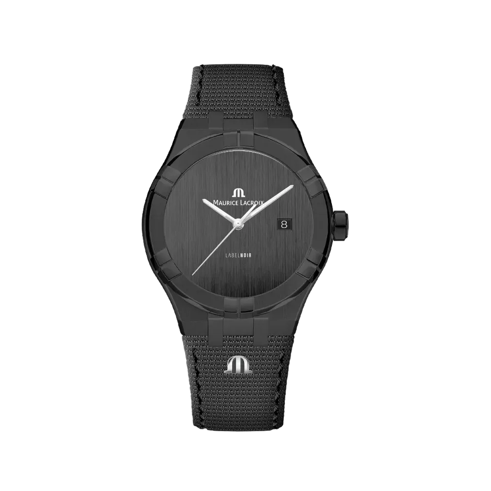 Label Noir Aikon Automatic 42MM klokke PVD tekstilrem