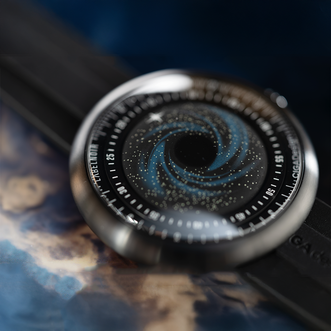Label Noir Ciga Design Black Star klokke limited