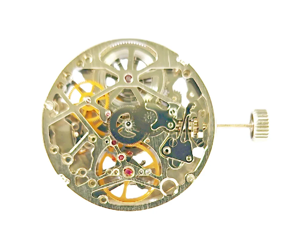 Sea-gull TY2551SK/ST2551K urverk skjelettert automatisk