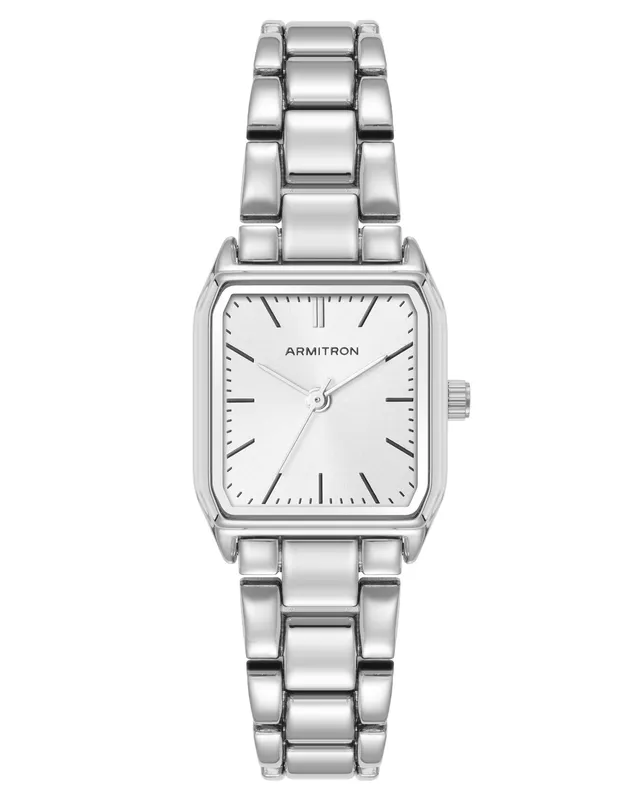 Armitron Analog Metal analogklokke sølv day-date quartz