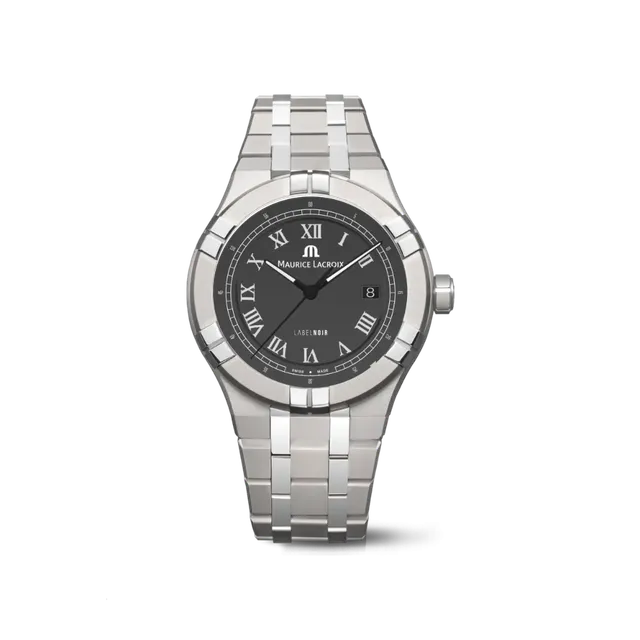 Label Noir Aikon Automatic 42MM klokke titan microgroove