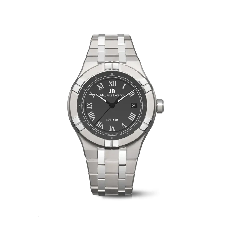 Label Noir Aikon Automatic 42MM klokke titan microgroove