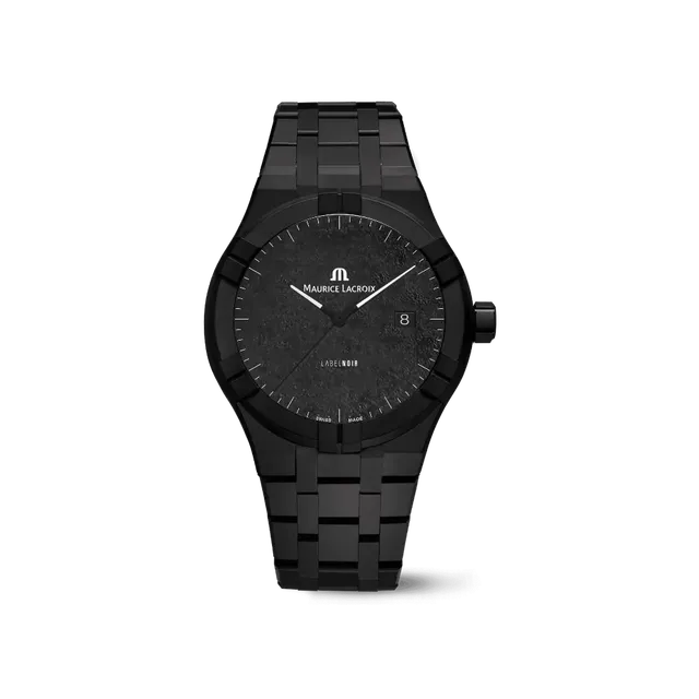 Label Noir Aikon Automatic 42MM klokke keramikk laser