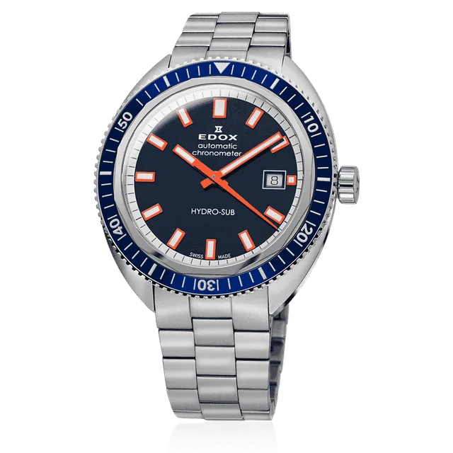 Edox Hydro-Sub Date Automatic Chronometer klokke