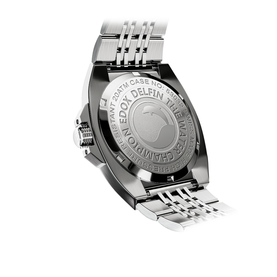 Edox 1973 Date herreklokke retro