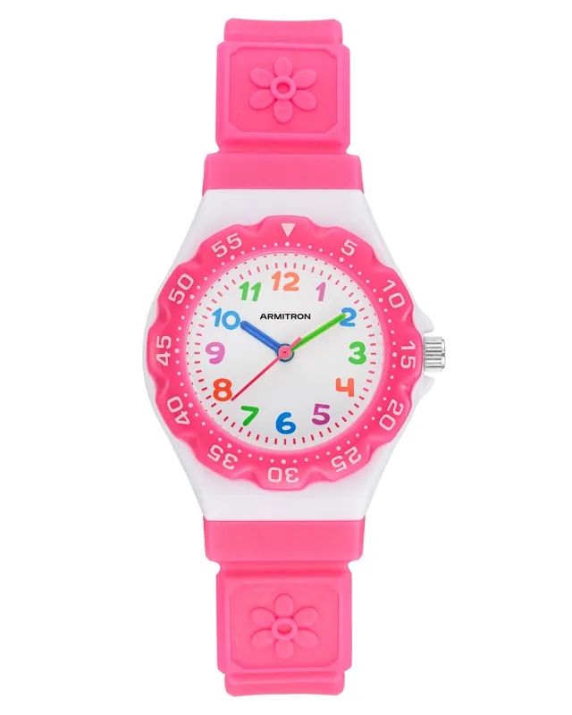 Armitron Petal Pop barneklokke 32mm rosa analog