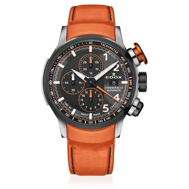 Edox Chronorally Automatic herreklokke kronograf