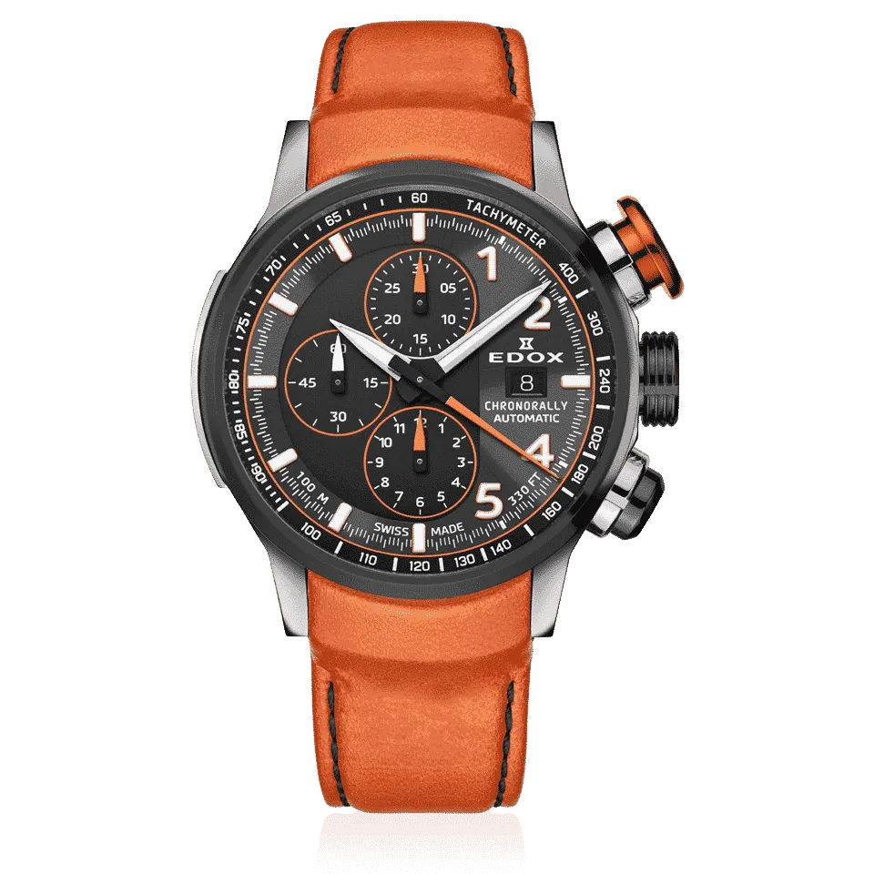 Edox Chronorally Automatic herreklokke kronograf