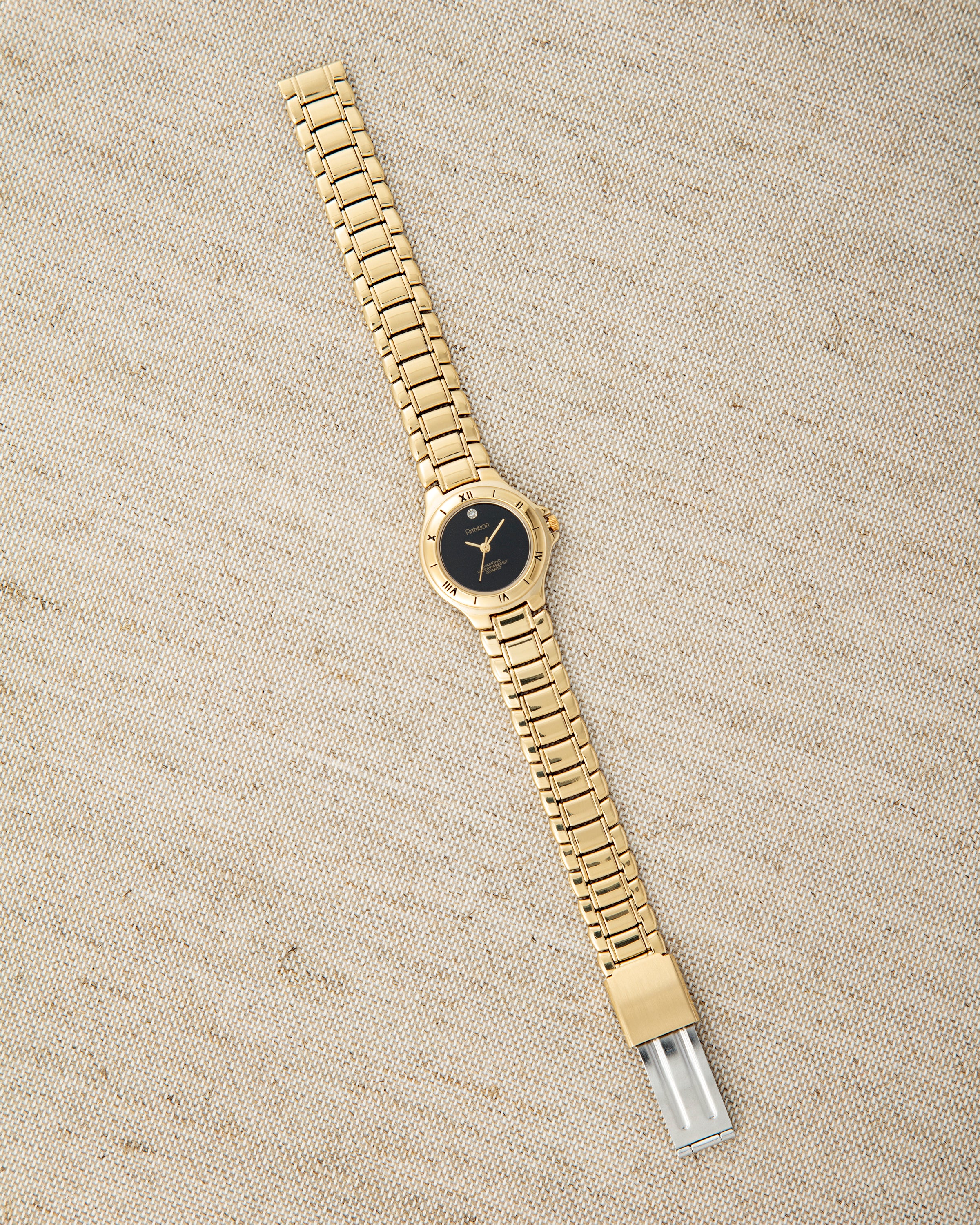 Armitron Vintage5904 vintageklokke gull