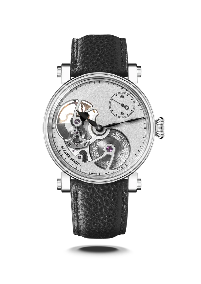 Speake-Marin Sandblasted Titanium klokke 42mm skjelett