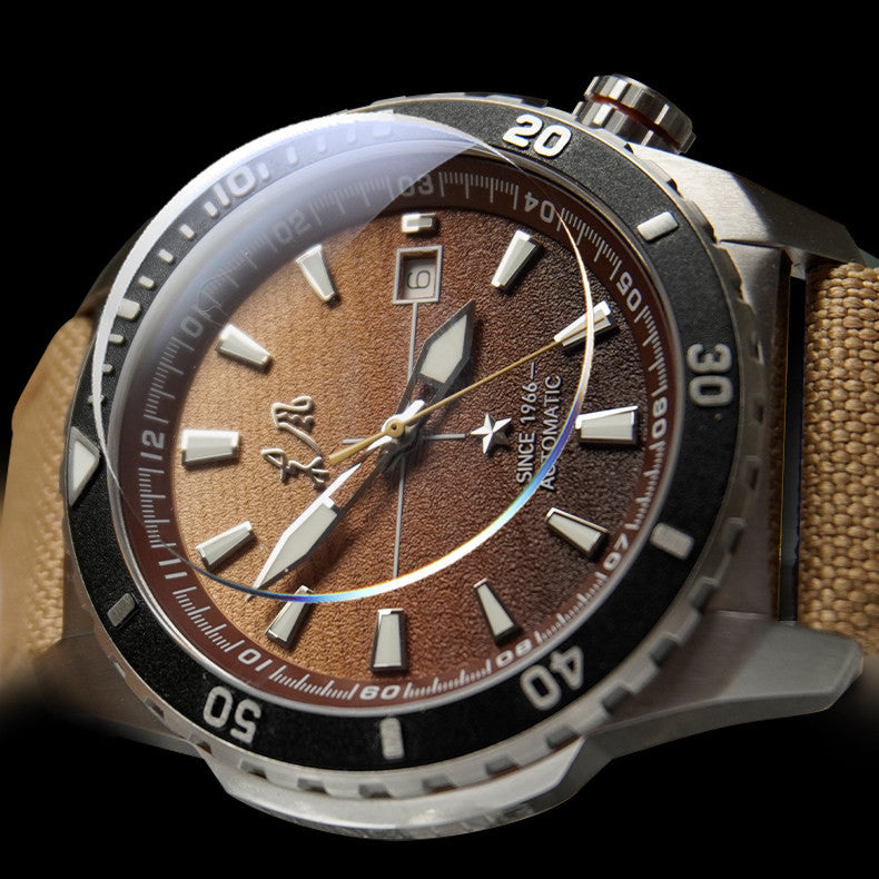 Sea-gull Dongfeng 811.72.2101 herreklokke khaki 45 mm