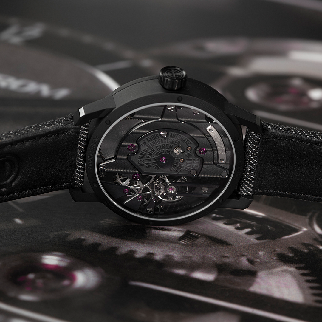 Label Noir Gravity Equal Force klokke limitert 15