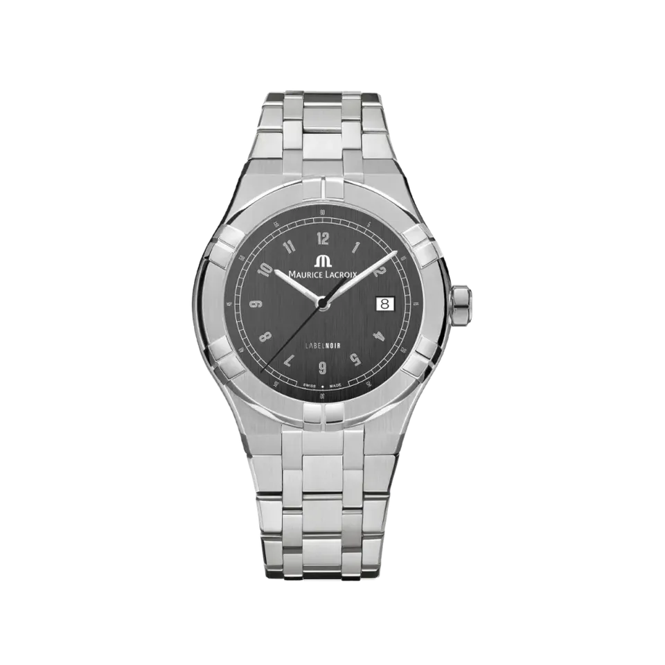Label Noir Aikon Automatic 42MM herreklokke hvit indeks