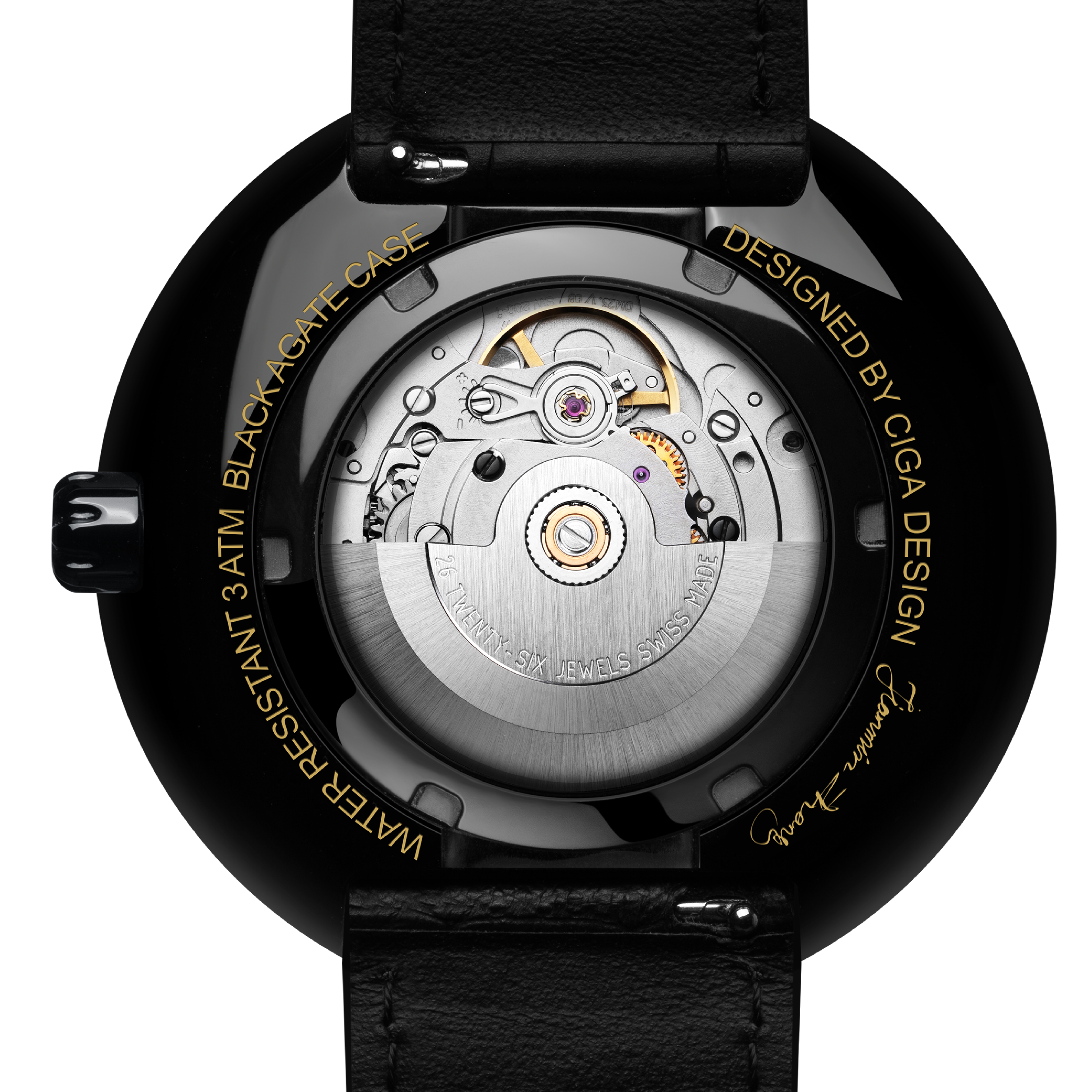 CIGA Design Legend Serpent mekanisk klokke 18k gull