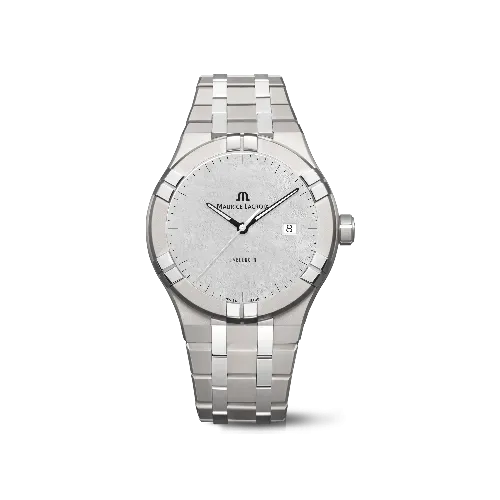 Label Noir Aikon Automatic 42MM klokke titan hvit