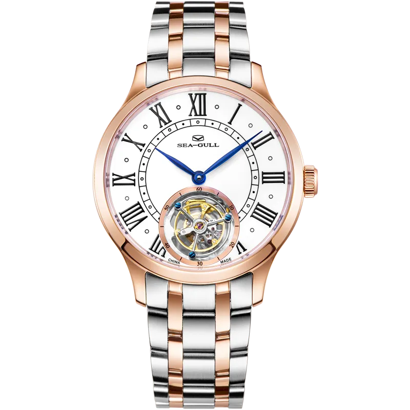 Sea-gull Artisan Heritage 517.11.8812 tourbillon hvit 42mm