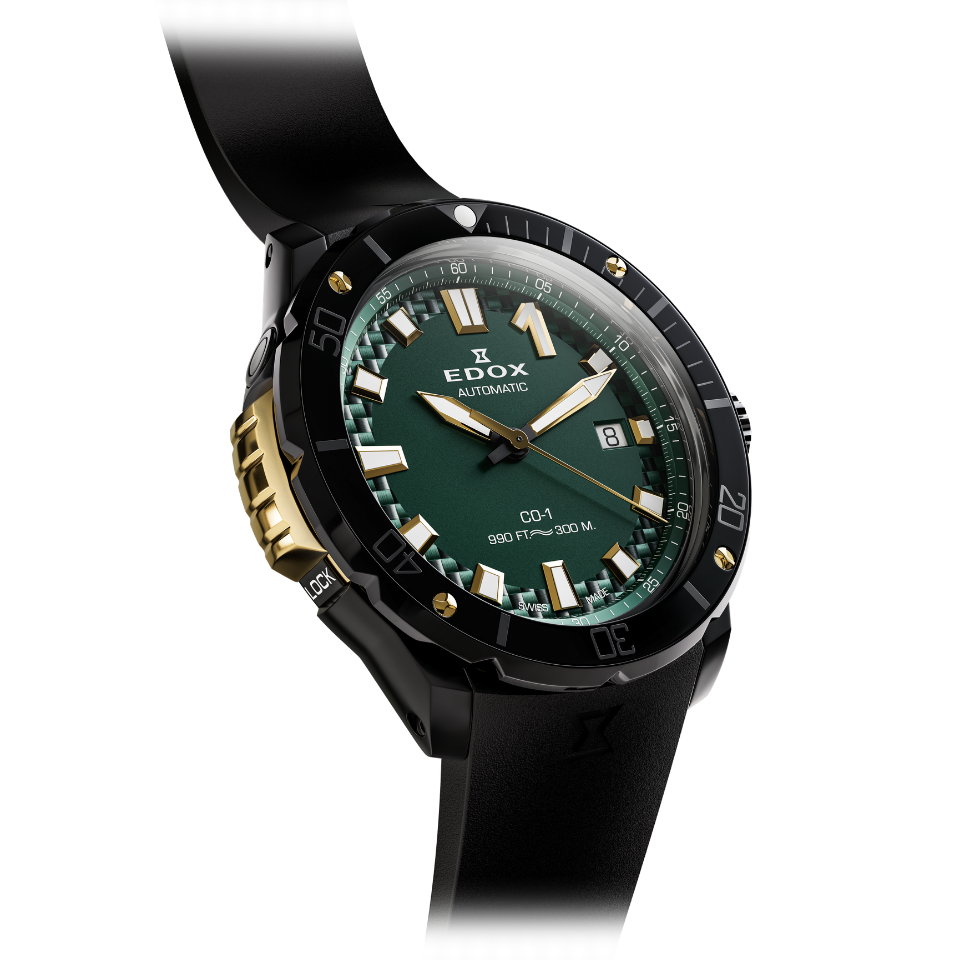 Edox Date Automatic herreklokke med dato