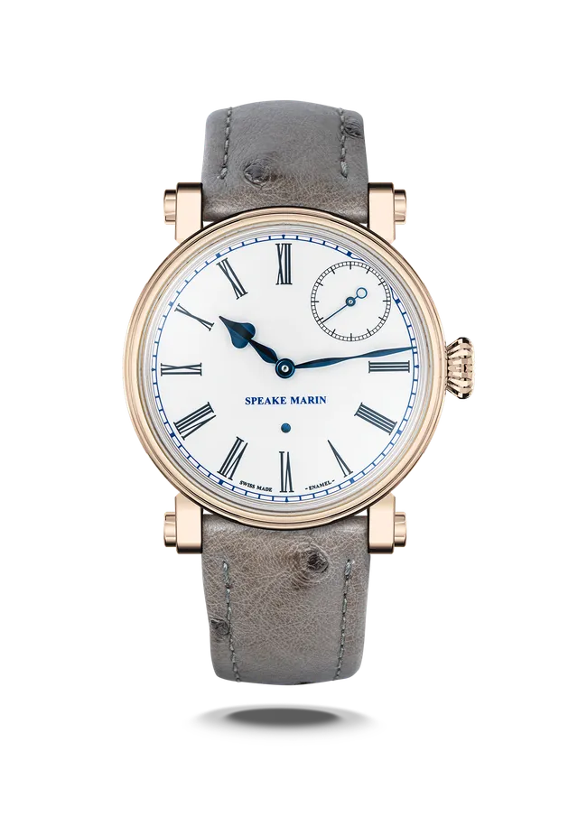 Speake-Marin Resilience Gold klokke emalje rødgull