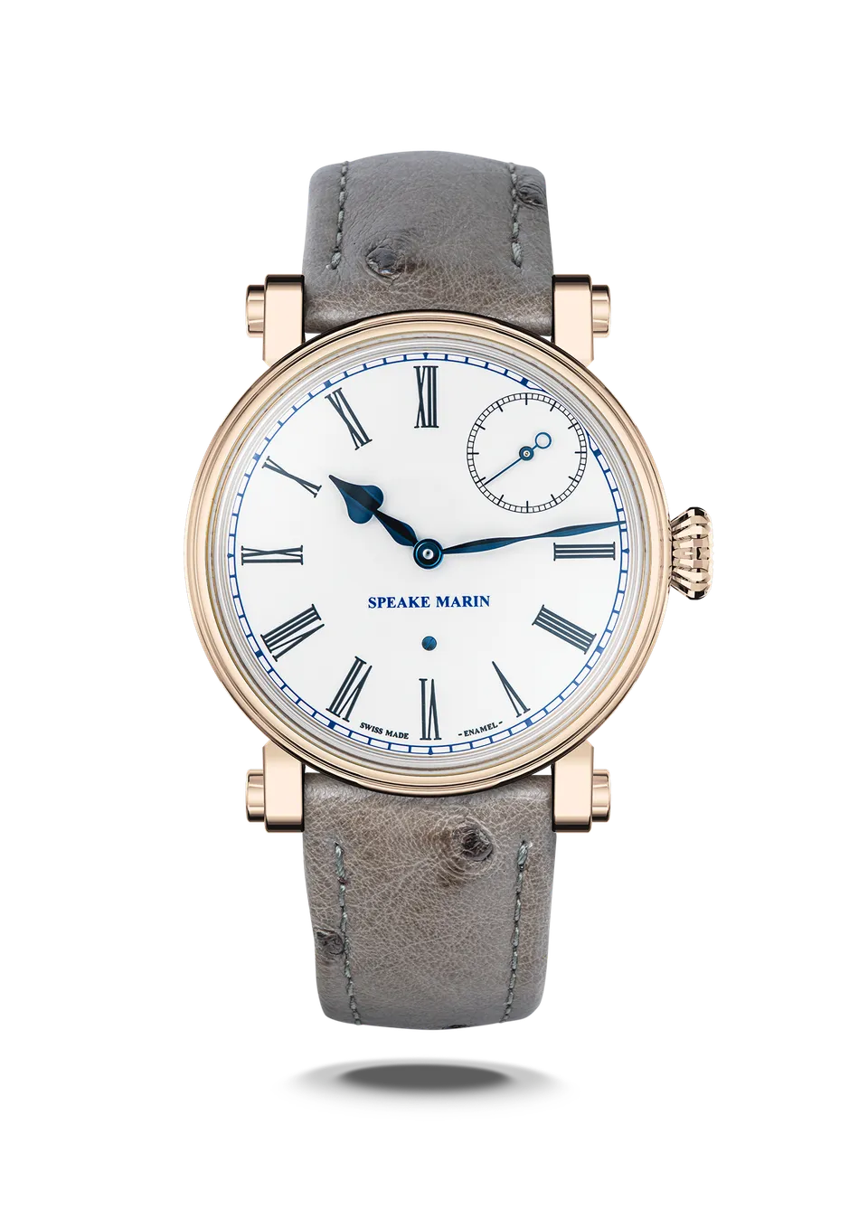 Speake-Marin Resilience Gold klokke emalje rødgull