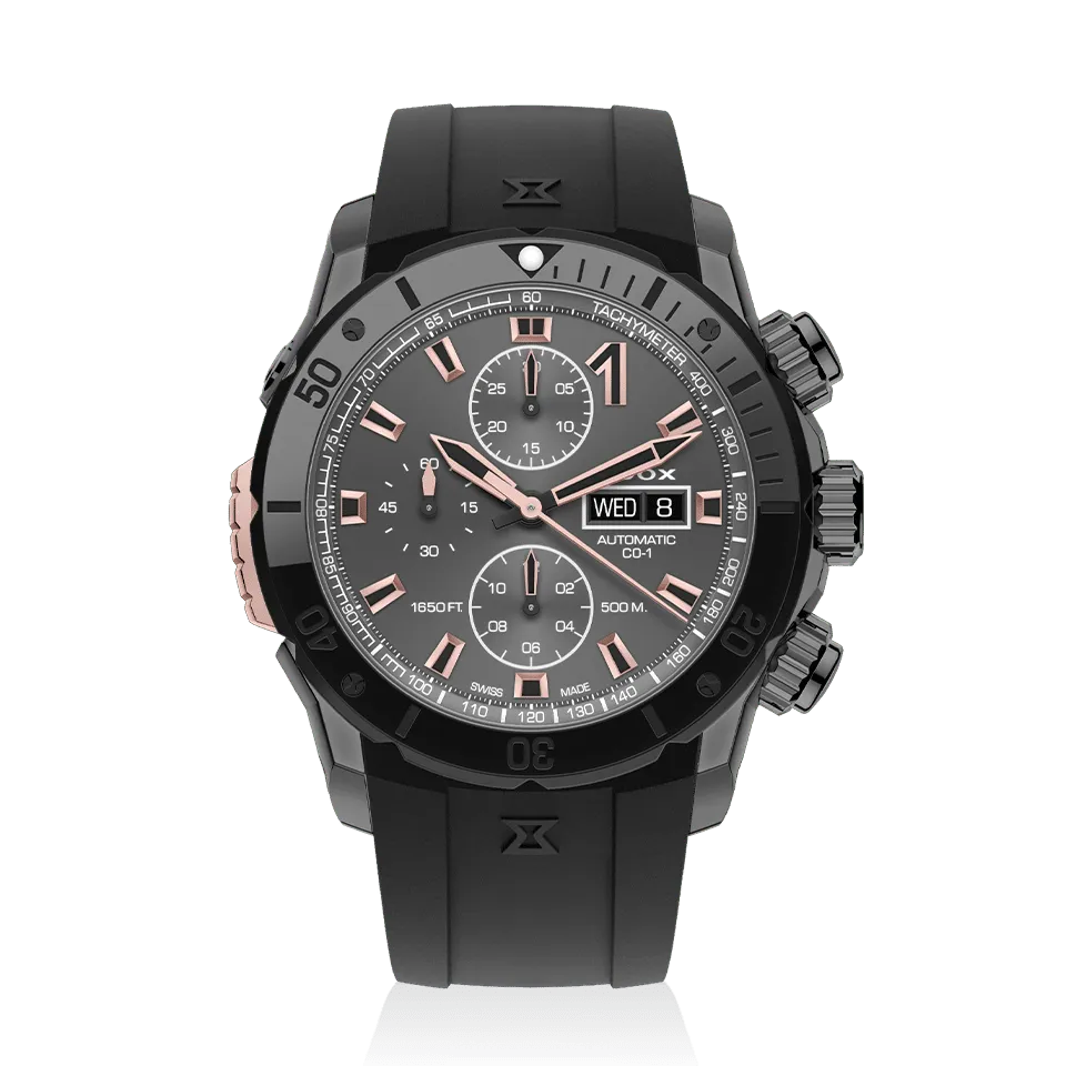 Edox CO-1 Chronograph Automatic herreklokke