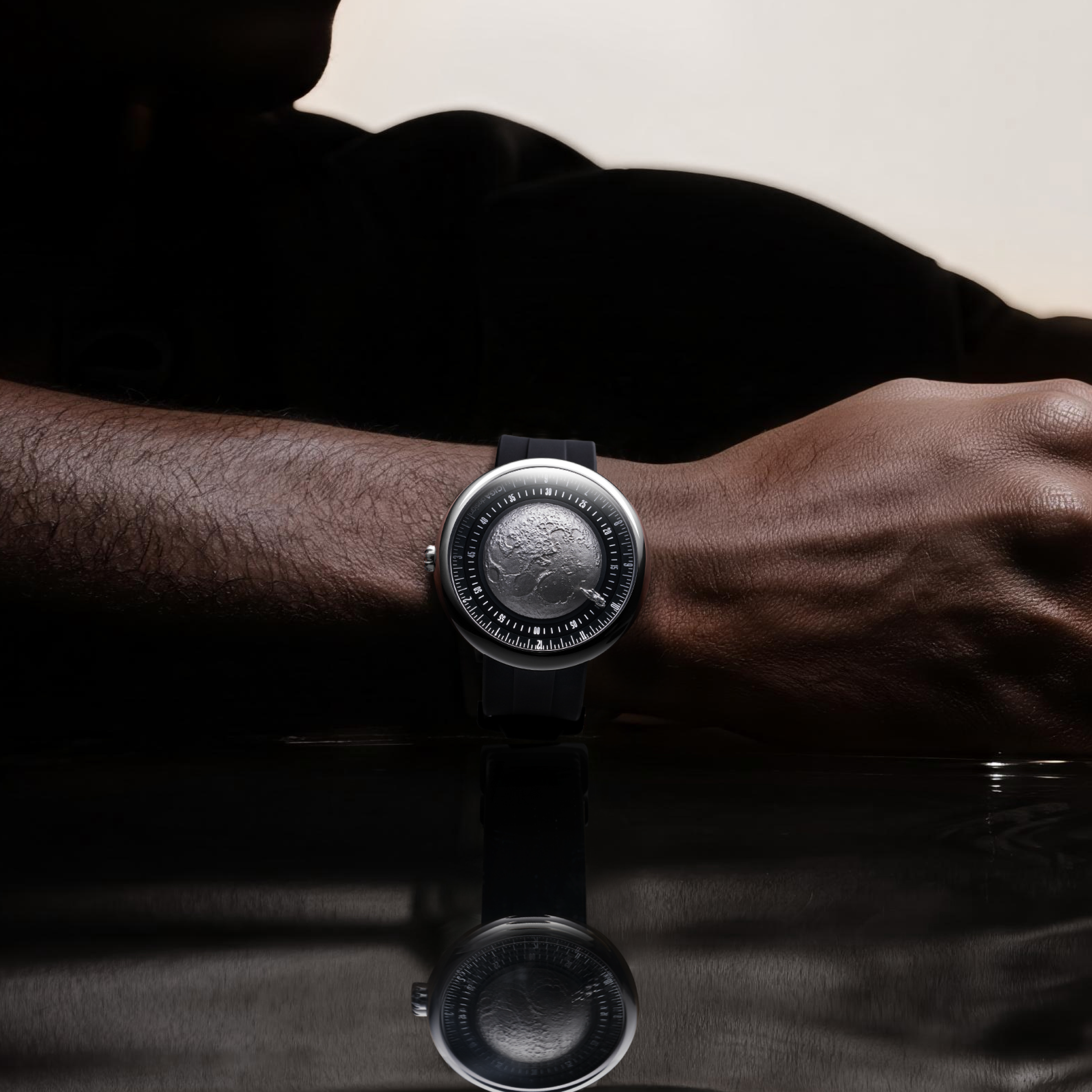 CIGA Design Moon Walker automatisk klokke titan