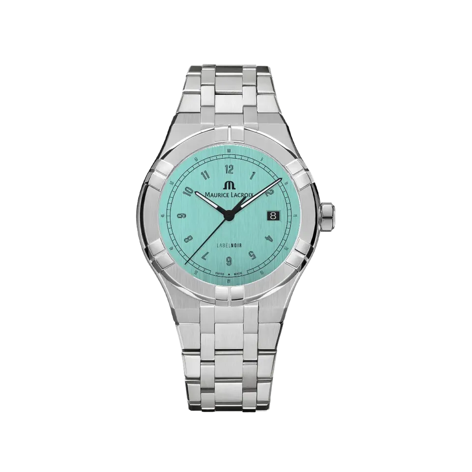 Label Noir Aikon Automatic 42MM klokke stål svart