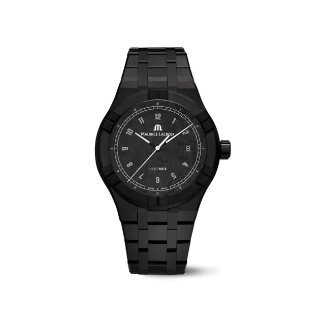 Label Noir Aikon Automatic 42MM klokke keramikk laser