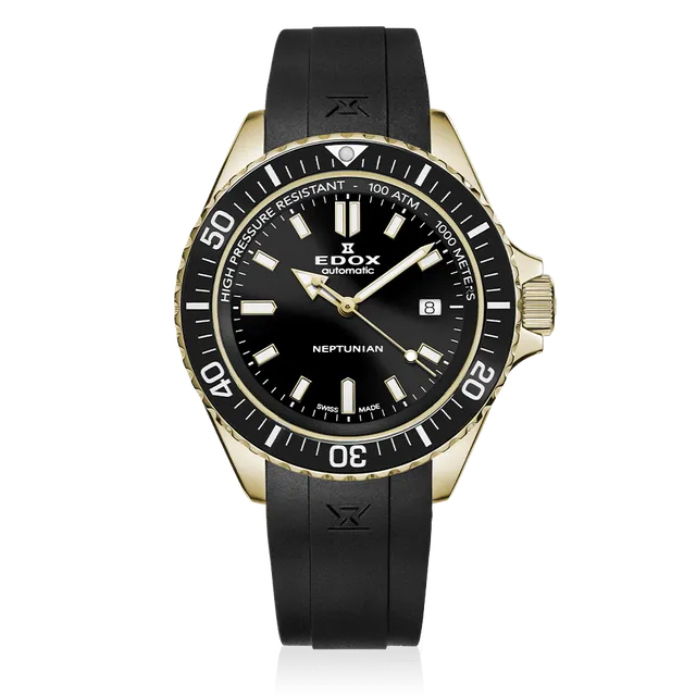 Edox Neptunian Automatic dykkerklokke trykkbestandig