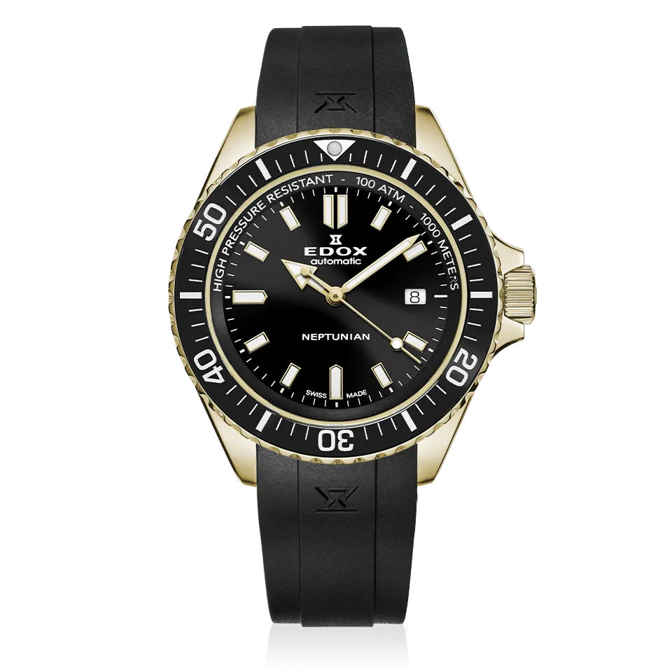 Edox Neptunian Automatic dykkerklokke trykkbestandig