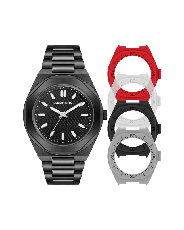 Armitron Jack 44mm herreklokke svart honeycomb