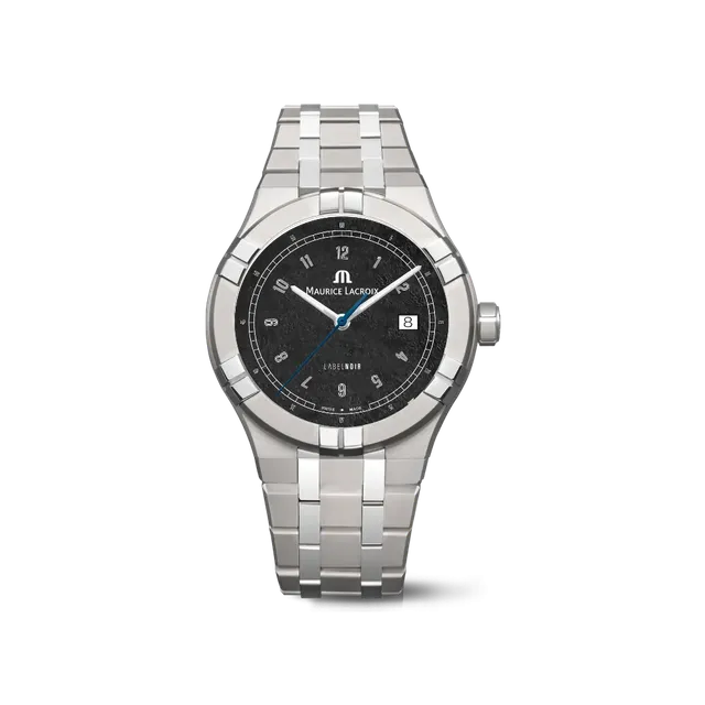 Label Noir Aikon Automatic 42mm klokke titan svart
