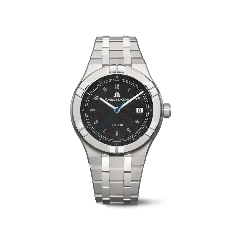 Label Noir Aikon Automatic 42mm klokke titan svart