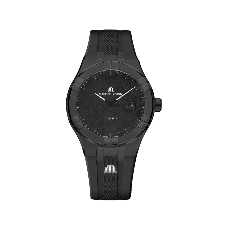 Label Noir Aikon Automatic 42MM klokke PVD svart laser