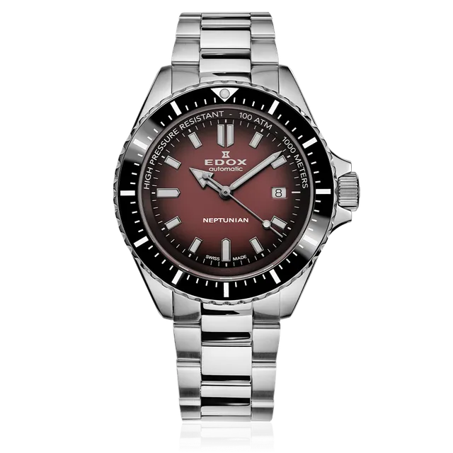Edox Neptunian Automatic herreklokke dypvanntett