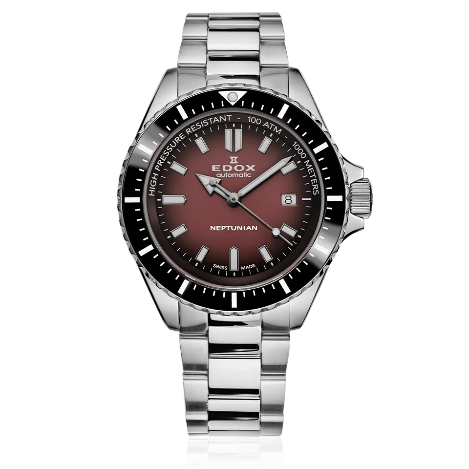 Edox Neptunian Automatic herreklokke dypvanntett