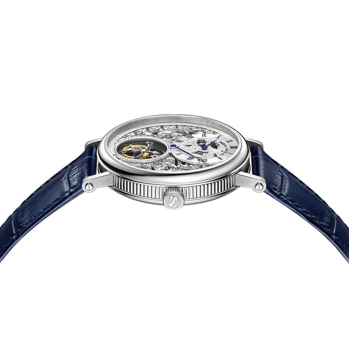 Sea-gull Artisan 818.11.8847K tourbillonklokke hvit 39mm