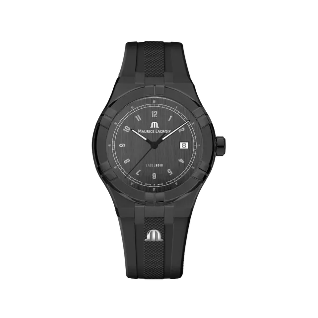 Label Noir Aikon Automatic 42MM klokke PVD hvit gummi