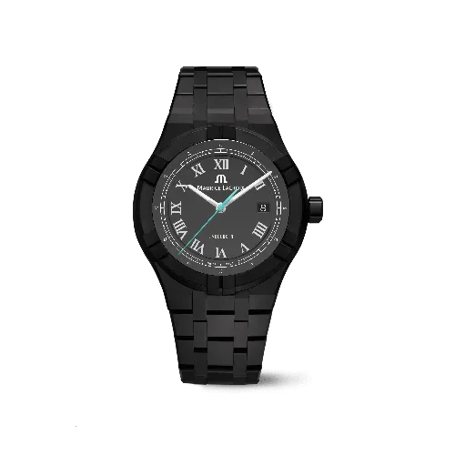 Label Noir Aikon Automatic 42MM klokke svart keramikk