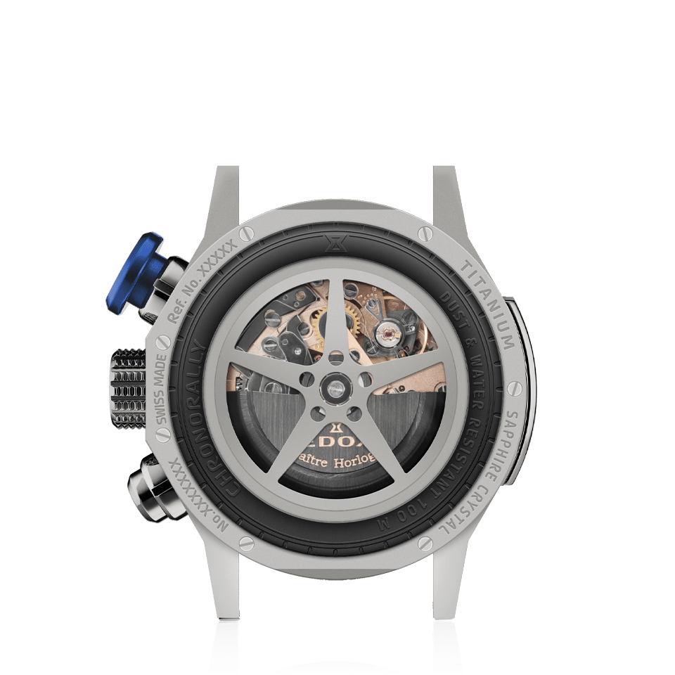 Edox Chronorally Automatic herreklokke kronograf