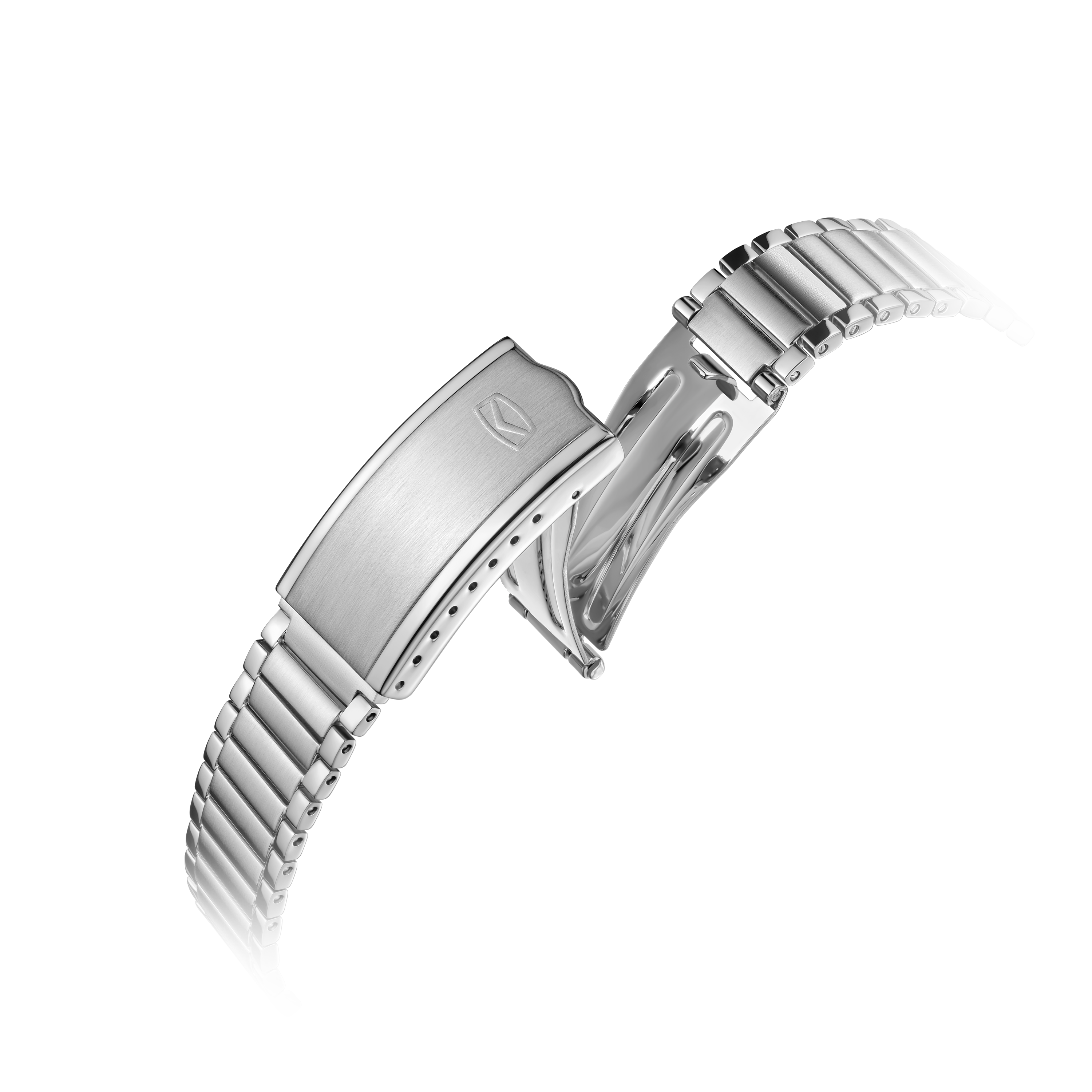 Sea-gull 826.12.1051 dressklokke automatisk hvit 34mm
