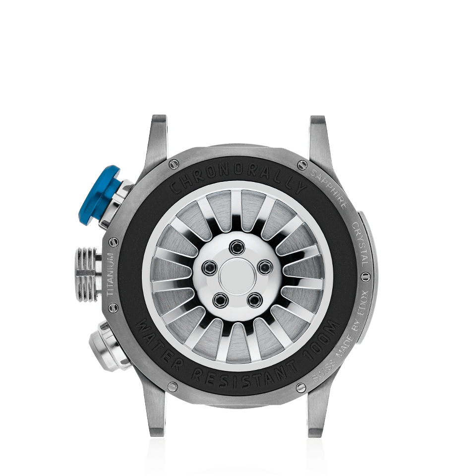 Edox Chronorally Chronograph 45 herreklokke motorsport