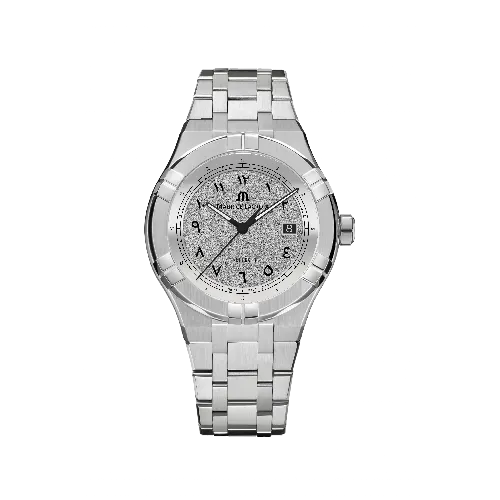 Label Noir Aikon Automatic 42MM klokke stål sort