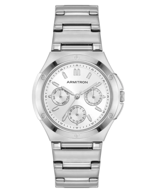 Armitron Parker herreklokke 38mm sølv stål