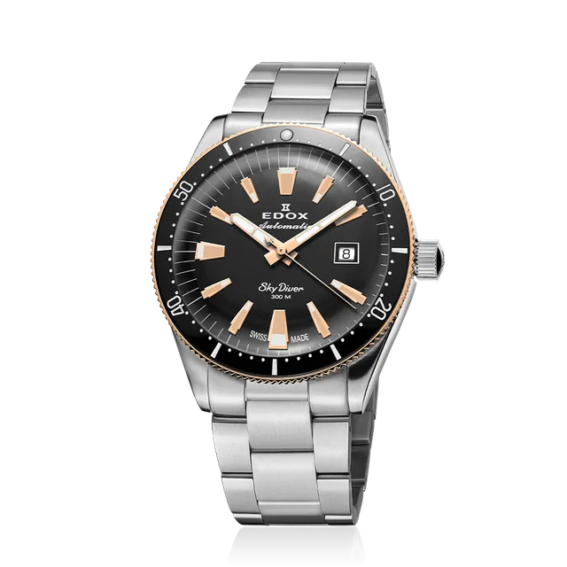 Edox Date Automatic Limited Edition klokke limitert