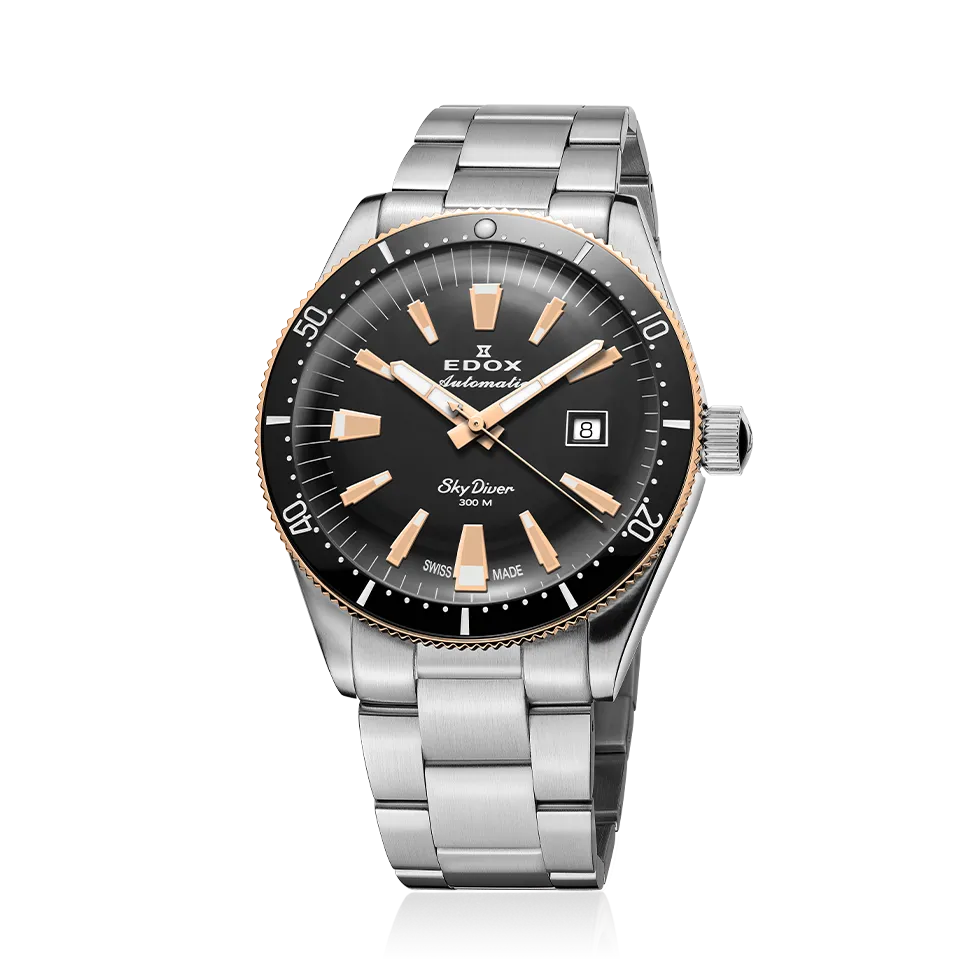 Edox Date Automatic Limited Edition klokke limitert