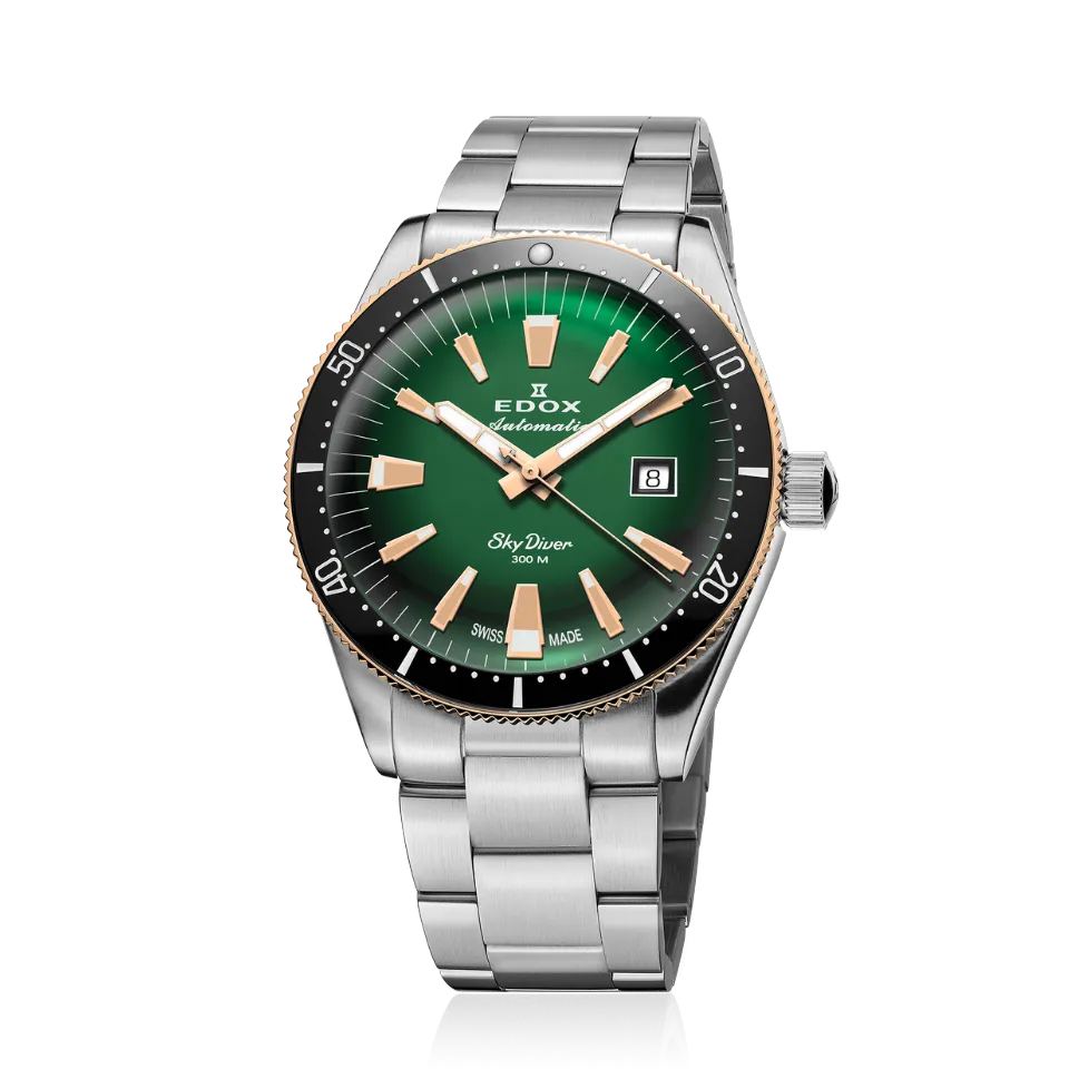 Edox Delfin Date Automatic Limited Edition klokke