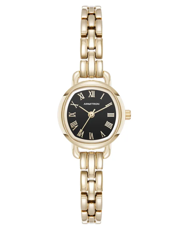 Armitron dameklokke metall day-date quartz