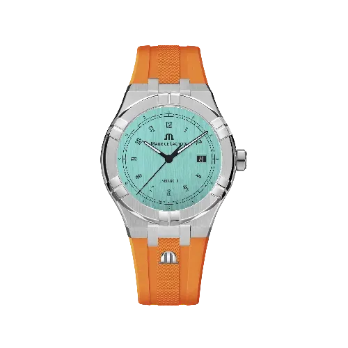 Label Noir Aikon Automatic 42MM klokke stål oransje