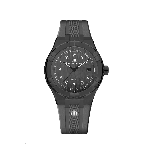 Label Noir Aikon Automatic 42MM klokke PVD grå gummi